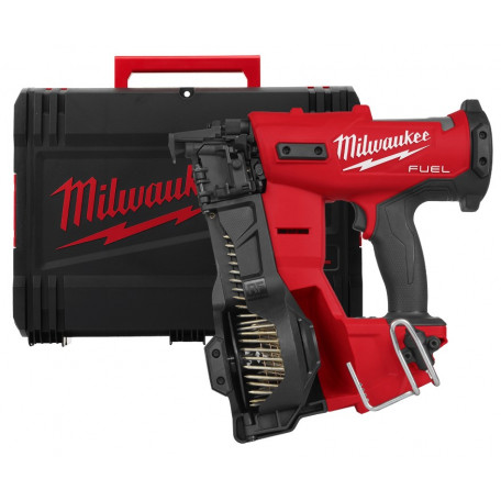 Пистолет гвоздозабивной аккумуляторный бесщёточный MILWAUKEE M18 FRCN45-0X (19-45мм)(каркас, HDкейс)