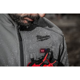 Куртка з підігрівом MILWAUKEE M12 HJGREY5-201, сіра, XXXL (4932492941)