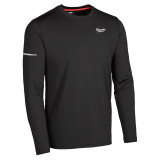 Термореглан MILWAUKEE, CWB LS з довгим рукавом, чорний, XXXL (4932498288)