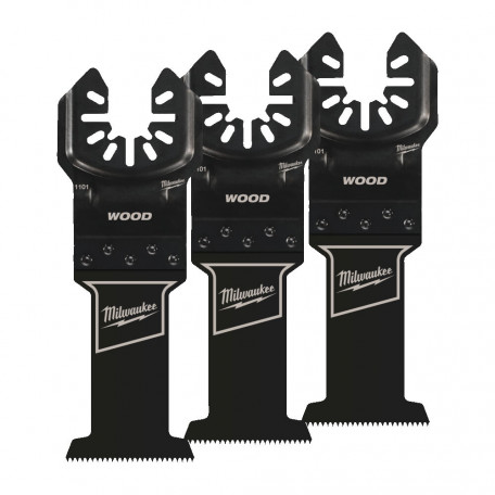 Полотно для мультітула OPEN-LOK MILWAUKEE, 35х50мм, 3шт (деревина) (48851103)