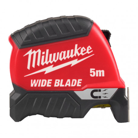 Рулетка магнитная WIDE BLADE MAGNETIC MILWAUKEE (Gen2), 5м, 35мм (4932499207)
