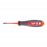 Отвертка трехгранная изолированная MILWAUKEE VDE, PH0x60 мм (4932478720)