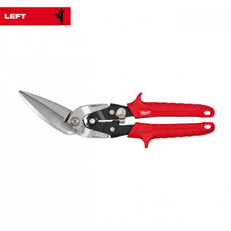 Ножницы по металлу удлиненные офсетные под углом 45 град. MILWAUKEE (левый рез) (4932499022)