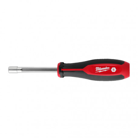 Отвертка сквозная магнитная MILWAUKEE HollowCore_2, SW 6мм/(М3,5), красный. (4932479886)