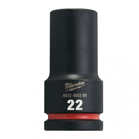 Головка ударная ShW 3/4'' SKT MILWAUKEE, удлиненная, 22мм