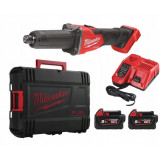 Машина прямошліфувальна акумуляторна безщіткова MILWAUKEE M18 FDGRB-502X (4933480954)