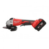 Шліфмашина кутова - болгарка акумуляторна безщіткова MILWAUKEE M18 BLSAG125XPD-402X діаметр 125мм