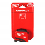 Рулетка Pro Compact MILWAUKEE (Gen 2), 3 м, 19 мм (4932498776)