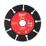 Диск абразивный сегментированный MILWAUKEE CB125, Ø125мм (4932492377)