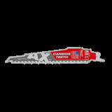 Полотно для шабельних пил AX CARBIDE MILWAUKEE, 150х5мм, (деревина з цвяхами)