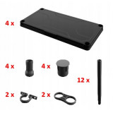 Система стелажів QBRICK 60, 4 полиці, 100 кг (REGQRS60304CZAPG001)