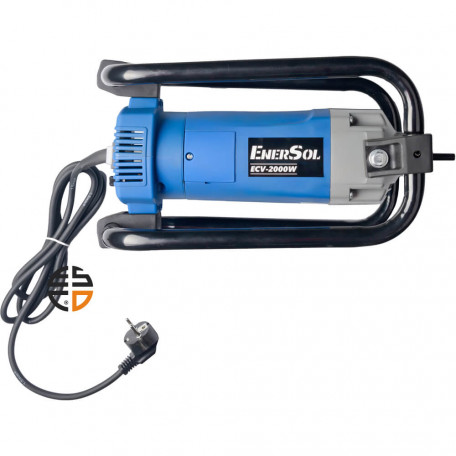 Глубинный вибратор EnerSol ECV-2000W – Электрический 2кВт, 220В, 17000 об/мин, под булаву 45мм (ECV-2000W)