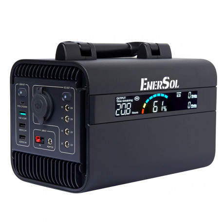 Зарядная станция EnerSol 300 Вт (296 Вт/ч), Li-Ion, 11 выходов, USB-C 60 Вт (EPB-300N)