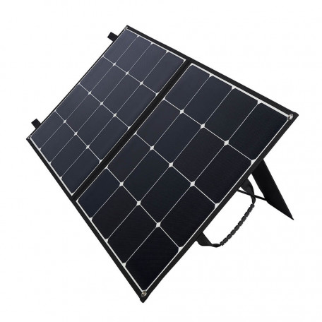 Портативна сонячна панель EnerSol монокристал 100 Вт Складна, 18 В, ККД 23% (ESP-100W)