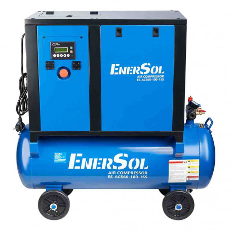 Компрессор воздушный винтовой EnerSol 100л, 10 бар, 560л/мин (ES-AC560-100-1SS)