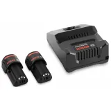 Набор Bosch Professional: 2 аккумулятора GBA 12V 2,0 А·час + GAL 12V-40 (1600A019R8)