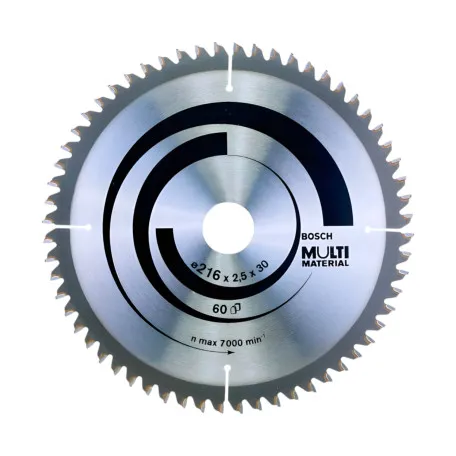 Пильний диск Bosch Multi Material 216×2,5×30, 60 зуб (2608640446)