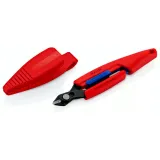 Кусачки прецизійні KNIPEX, Slim Knips у пластиковому поясному чохлі (78 61 150 V01)