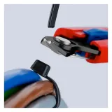 Кусачки прецизійні KNIPEX, Slim Knips у пластиковому поясному чохлі (78 61 150 V01)