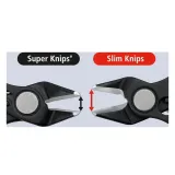 Кусачки прецизійні KNIPEX, Slim Knips у пластиковому поясному чохлі (78 61 150 V01)