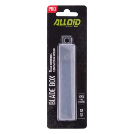 Комплект сегментних лез ALLOID Blade Box 18 мм, 10шт (SB-180610)