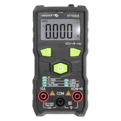 Мультиметр HOEGERT FULL-SMART, цифровий, 0-600В. (HT1E605)