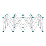 Раскладной модульный стол, BIHUI SPIDER 2.0, 2100х1100 мм, (12 шт. поперечных перекладин в комплекте) (LFFB)