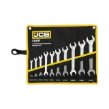 Набір рожкових ключів в чохлі 10 од. (6-27 мм) JCB Tools JCB-5102P (61290)