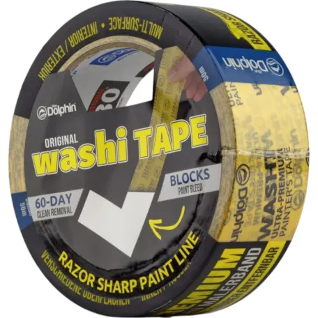 Малярная лента (скотч) DOLPHIN WASHI 30ммх50м (300-1-02) (27198)