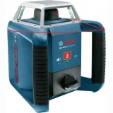 Ротационный лазерный нивелир Bosch Professional GRL 250 HV в кейсе с пультом RC1, очками, мишенью (0601061600)