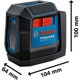 Лазерный нивелир Bosch GLL 12-22 Professional с батарейками и чехлом (0601065220)