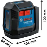 Лазерный нивелир Bosch GLL 12-22 G Professional с батарейками и чехлом (0601065320)