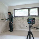 Лазерный нивелир Bosch Professional GLL 12V-100-33 CG, 3 × 360°, зеленый луч, 30/100 м (0601065400)