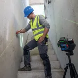 Лазерный нивелир Bosch Professional GLL 12V-100-33 CG, 3 × 360°, зеленый луч, 30/100 м (0601065400)