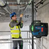 Лазерный нивелир Bosch Professional GLL 12V-100-33 CG, 3 × 360°, зеленый луч, 30/100 м (0601065400)