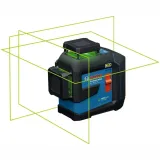 Лазерный нивелир Bosch Professional GLL 80-33 G, 3 × 360°, зеленый луч, 30/80 м, АКБ, держатель LB 10, кейс (0601065501)