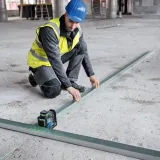 Лазерный нивелир Bosch Professional GLL 80-33 G, 3 × 360°, зеленый луч, 30/80 м, АКБ, держатель LB 10, кейс (0601065501)