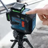 Лазерный нивелир Bosch Professional GLL 80-33 G, 3 × 360°, зеленый луч, 30/80 м, АКБ, держатель LB 10, кейс (0601065501)