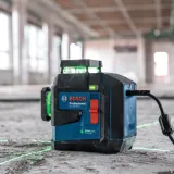 Лазерный нивелир Bosch Professional GLL 80-33 G, 3 × 360°, зеленый луч, 30/80 м, АКБ, держатель LB 10, кейс (0601065501)