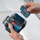 Лазерный нивелир Bosch Professional GLL 80-33 G, 3 × 360°, зеленый луч, 30/80 м, АКБ, держатель LB 10, кейс (0601065501)