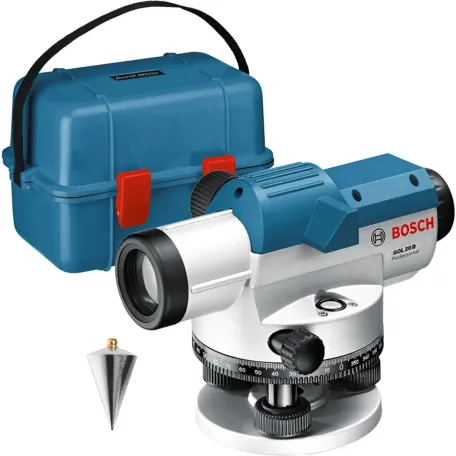 Оптический нивелир Bosch GOL 20 D, увеличение 20× (0601068400)
