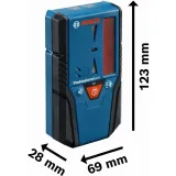 Лазерный приемник Bosch Professional LR 6, 5-50 м (0601069H00)
