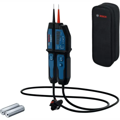 Тестер напруги Bosch Professional GVT 1000-15, до 1000 В, CAT III/IV, IP65 (0601077800)