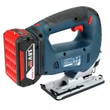 Лобзик аккумуляторный Bosch Professional GST 185-LI с 2 АКБ GBA 18 В 4,0 Ач и ЗУ GAL 18V-40 в кейсе (06015B3024)