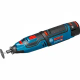Гравер аккумуляторный Bosch Professional GRO 12V-35 в L-BOXX 102 с 2 АКБ GBA 12V 2 Ач и ЗП GAL 12V-40 (06019C5001)