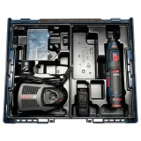 Гравер аккумуляторный Bosch Professional GRO 12V-35 в L-BOXX 102 с 2 АКБ GBA 12V 2 Ач и ЗП GAL 12V-40 (06019C5001)