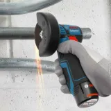 Акумуляторна кутова шліфмашина, Bosch, Professional, GWS 12V-76, 12 В, 76 мм, каркас (06019F2000)
