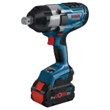 Гайковерт ударный аккумуляторный Bosch GDS 18V-1050 H, 1050 Н·м, 2×8,0 Ач (06019J8502)