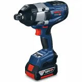 Гайковерт ударный аккумуляторный Bosch GDS 18V-1050 H, 1050 Н·м, 2×5,0 Ач (06019J8522)