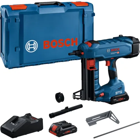 Пістолет монтажний акумуляторний Bosch PRO GNB 18V-40, з АКБ та ЗП, кріплення до 40 мм (06019L7005)